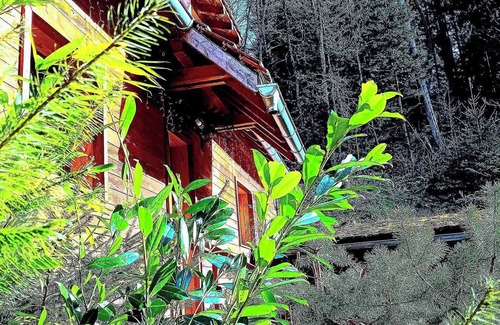 Soultzeren Chalet De Esquí | Domaine les lodges nature,private wellness, chalet de luxe en pleine nature