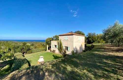Cervione Casa | Domaine Punta della Guardia villa vue mer dans nature protégée, plage à 1,5 km
