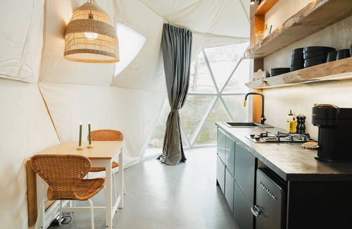 Saint Come Cabina | Dome 01 - The Pine, Le Pin | Vue Panoramique, Spa Privé & Filet Suspendu