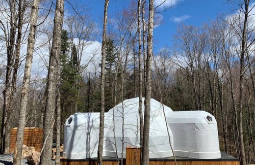 La Conception Chalet De Esquí | Dome at Bel Air Ideal for a couple - Private Jacuzzi & sauna - Bbq - Fireplace
