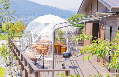 Yufu Cabina | Dome Tent With Private Hot Spring / Yufu Ōita