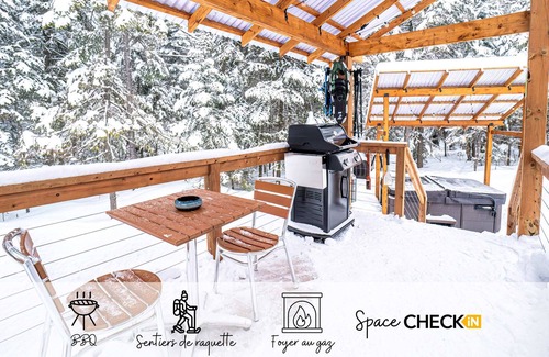 Lac-Superieur Apartamento | Dôme The Eider | Spa | BBQ & fireplace