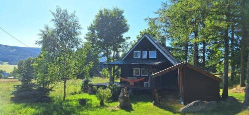 Lasowka Casa | Domek Adam z widokiem na góry Lasówka