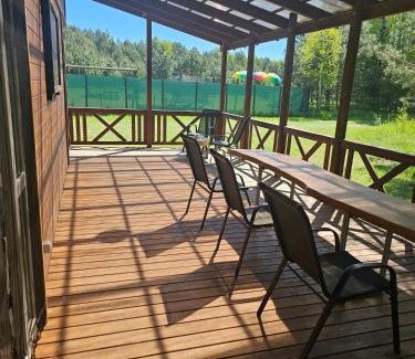 Rzeczenica Casa | Domek letniskowy brązowy -całoroczny