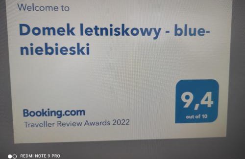 Rzeczenica Otro | Domek letniskowy - niebieski całoroczny