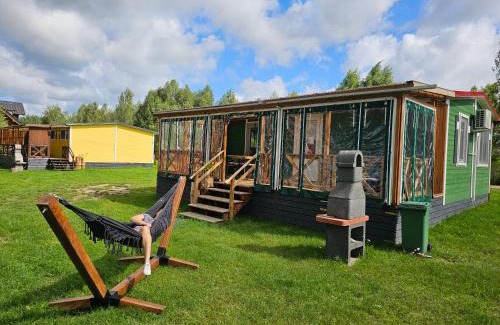 Olsznowo Casa | Domek letniskowy zielony-całoroczny