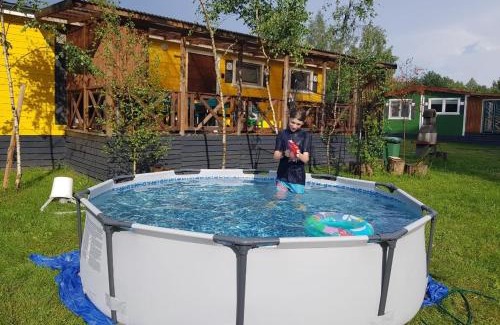 Olsznowo Casa | Domek letniskowy zielony-całoroczny