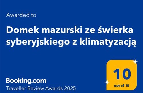 Glodowo Casa | Domek mazurski ze świerka syberyjskiego z klimatyzacją
