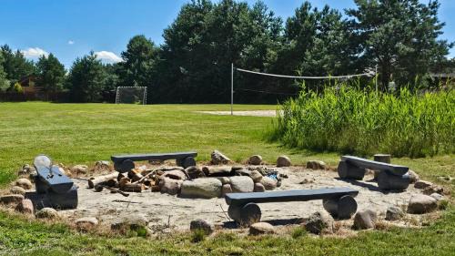 gmina Bierzwnik Cabina | Domek nad Jeziorem Okrągłe plaża, pomosty wędkarskie, kajaki, jacuzzi, sauna