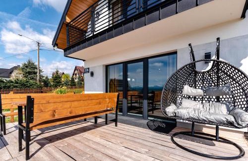 Huba Casa | Domek u Chmielaków-Huba z widokiem na Jezioro Czorsztyńskie Tatry Balia