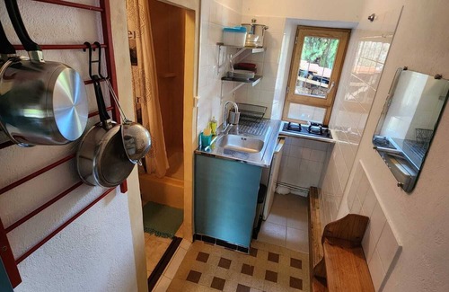 Bugarach Apartamento | Domo de abundo bis, cosy studio at the foot of pic bugarach