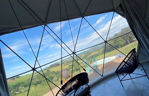 Socorro Cabina | Domo Geodésico - Conforto e Relaxamento na Natureza
