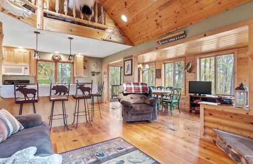 Crosslake Cabina | Secluded Lakefront Cabin|Private Dock