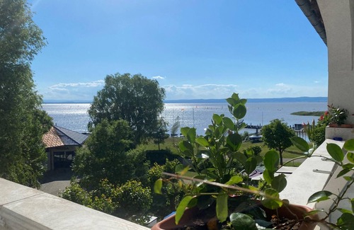 Podersdorf am See Casa | Doppelzimmer,mit Balkon, Seeblick, Süd/westseite - Seehotel Herlinde
