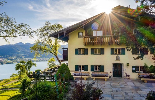 Tegernsee Casa | Doppelzimmer Berghaus - Der Westerhof - Hotel in Tegernsee