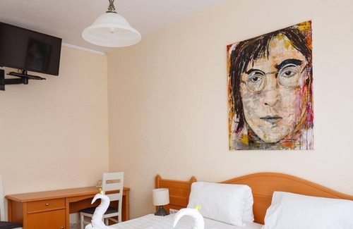 Morbisch am See Cabaña | Doppelzimmer mit Kleinem Balkon - Pension Laubenhof