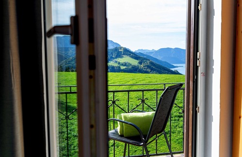 Weyregg am Attersee Apartamento | Doppelzimmer mit Balkon 11 - Brandnerhof