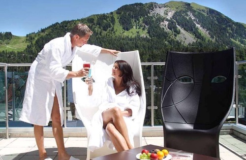 Turracher Hohe Casa | Doppelzimmer Plus Seeseite - Panorama Hotel Turracher Höhe