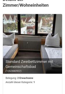 Pluderhausen Casa | Doppelzmmer Plüderhausen