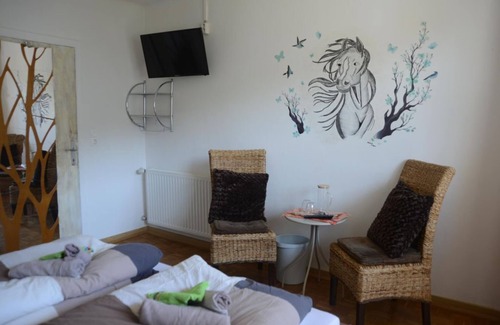 Sankt Kanzian am Klopeiner See Cama Y Desayuno | Double room 8 with balcony - Pension Eule