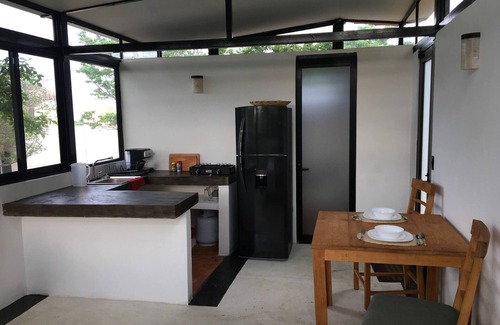 Salchi Casa | Bungalow Doble Con Vista parcial al Mar, Cocina Completa