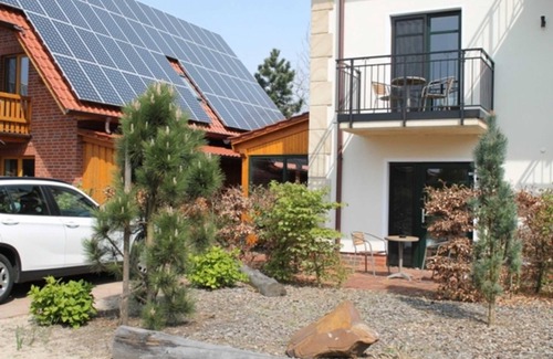 Karlshagen Casa | Habitación doble con terraza Acceso para sillas de ruedas - Usedom Bike-Hotel & Suites *** A 80 m de la playa del mar Báltico