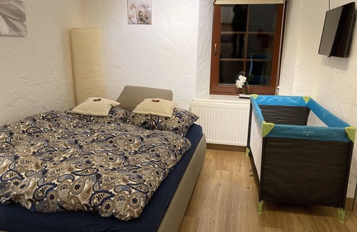 Borler Cama Y Desayuno | Habitación doble cómodamente amueblada con baño propio.