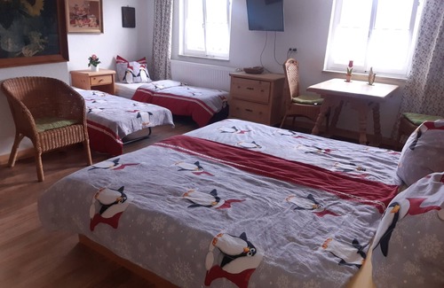 Rettenberg Complejo | Habitacion Doble-De Lujo-Baño Privado-Vista al campo-Sonnenblumenzimmer