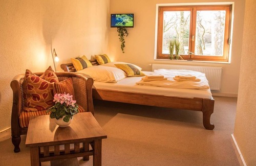 Bahretal Cama Y Desayuno | Double room SCHRAMMSTEINE - WITHOUT breakfast - - Pension Am historischen Kalkwerk