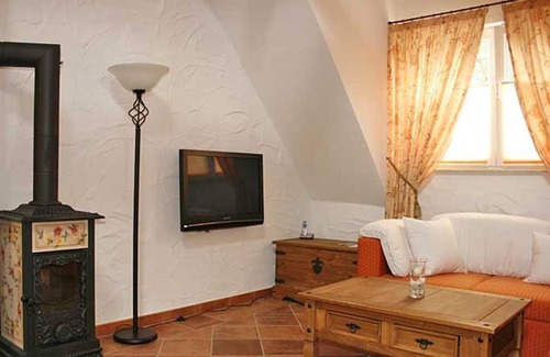 Burg-Kauper Apartamento | Double room, shower/toilet, breakfast - To the snake king