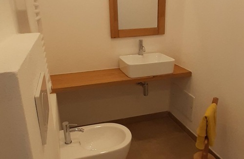 Stintino Cama Y Desayuno | Double room with kitchenette and private sea view terrace