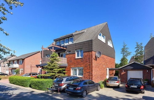 Neuharlingersiel Cabaña | Double room with balcony or terrace - Double room in the Hotel-Pension