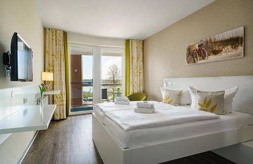 Muritz Cama Y Desayuno | Double room with balcony - radlon Fahrrad-Komfort-Hotel ID 159319