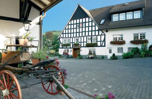 Lennestadt Apartamento | Double room with shower and WC