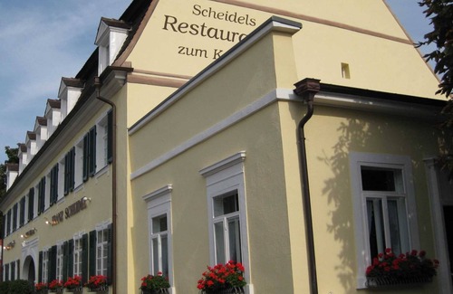 Kenzingen Apartamento | Habitación doble con baño y ducha - Scheidels Restaurant zum Kranz-Hotel