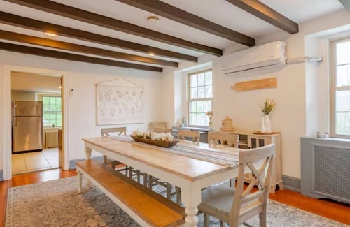 Downingtown Casa | Downingtown Manor | 1900s Farmhouse w/ Creek Views