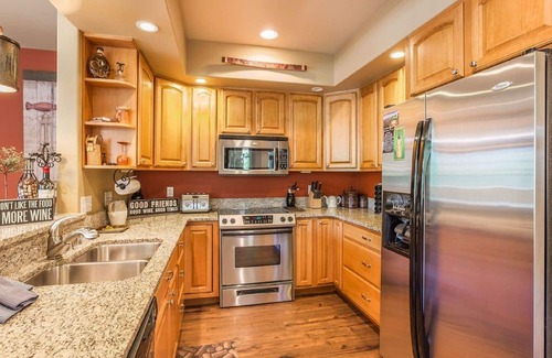 Leavenworth Condominio | Unidad de esquina céntrica con vistas