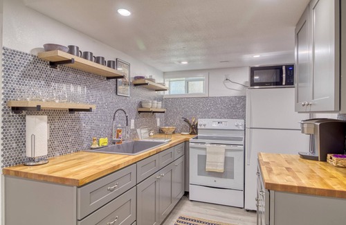Twin Falls Apartamento | ¡Oasis en el centro! 2 habitaciones con oficina