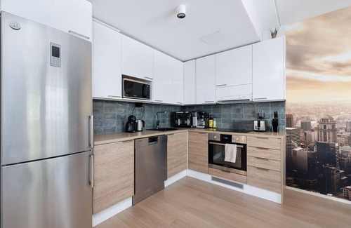 Oulu Apartamento | Downtown Oulu 2BR Apt