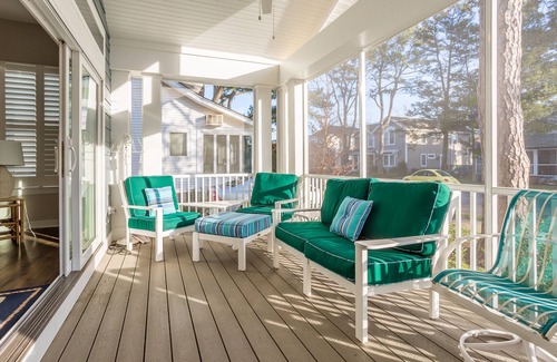 South Rehoboth Casa | A estrenar 2. 5 cuadras de la playa! Hermoso porche 5BR apantallado para 12 personas dormitorio del nivel principal