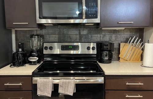 Chestnut Apartamento | Downtown Retreat with Resort Perks- Pool, Wifi, Pets Allowed