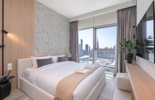 Za'abeel 2 Apartamento | Downtown Views Open Burj View 34th Floor 2BD