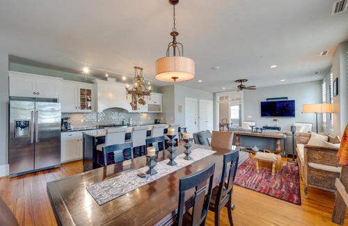 Winston - Salem Apartamento | Downtown Winston-Salem Condo with Private Library!