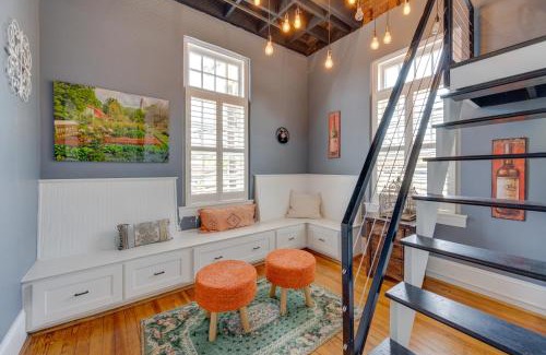 Winston - Salem Apartamento | Downtown Winston-Salem Condo with Private Library!