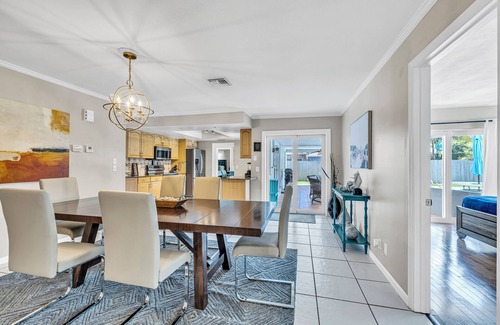 Boynton Beach Casa | Dream 3/2 Tropical Pool House East Boyton - Near The Beach And Atlantic Avenue