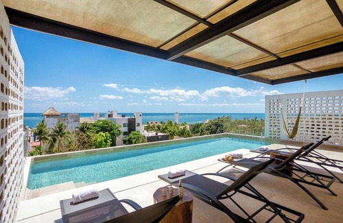 Puerto Morelos Apartamento | Dream and Rest | Rooftop + Pool + Mexican Design