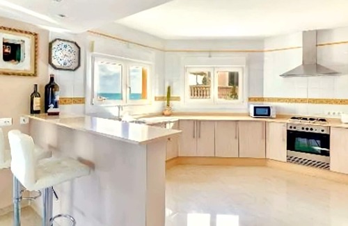 Cala Anguila-Cala Mendia Casa | Dream villa in first sea line, 2 minutes to the beach, private pool, WiFi
