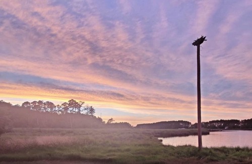 Piney Point Cabaña | Dream getaway Cottage in St. George Island with Private Pier in St. Mary, MD