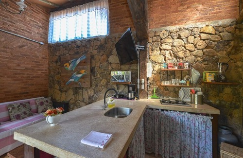 Pequea Apartamento | Dream . Home office in Ilhabela with my dog.