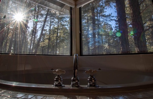 Flagstaff Cabina | Lujo Dream Home Backing pristine Forest!